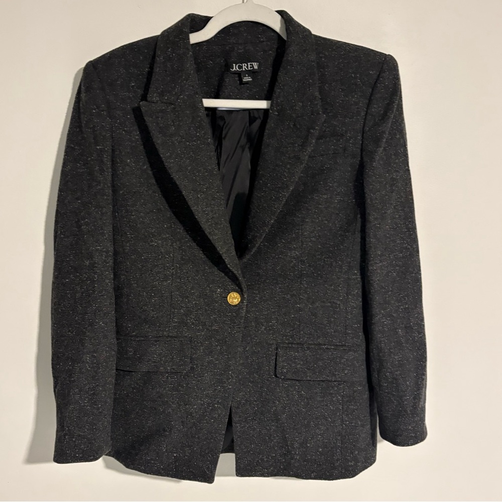 J. CREW Vivienne blazer in Italian donegal wool blend - Picture 3 of 6
